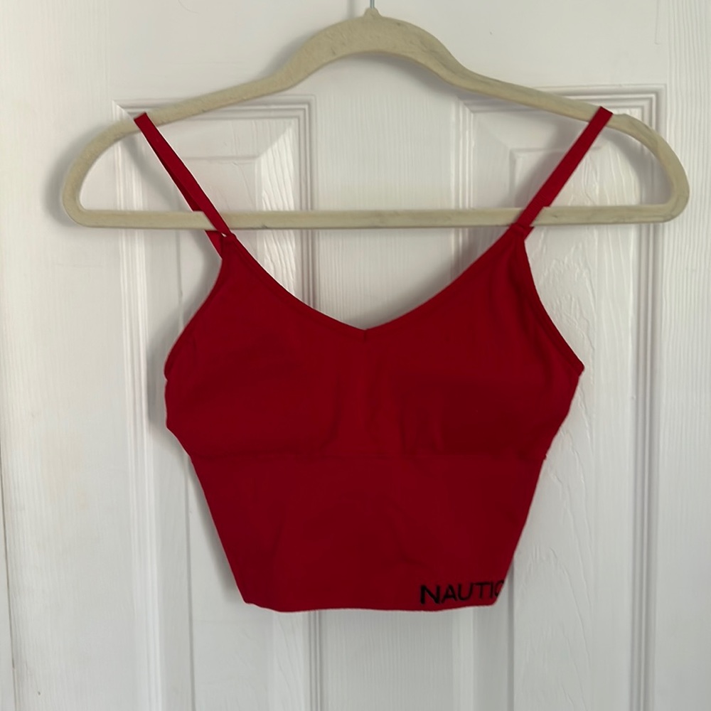 Náutica Bra red slightly worn good quality